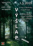 Plakát - Prvomájový výšlap