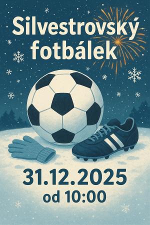 Plakát-Silvestrovský fotbálek