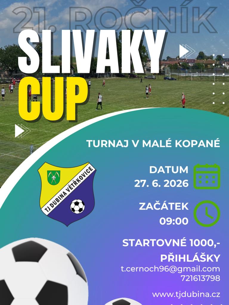 Plakát-Slivaky Cup 2026