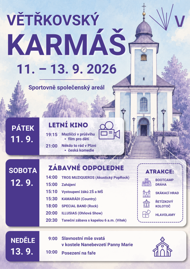Plakát - Větřkovský Karmáš